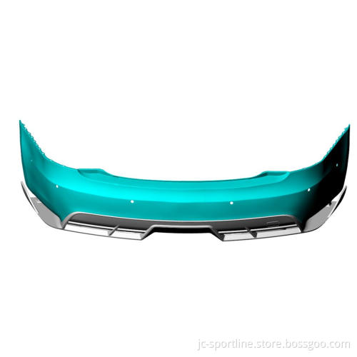 Carbon Fiber Rear Bumper Diffuser for Tesla Model S Plaid 2021-2023 EV Body Kits